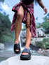 Slippers "FERRO" LS-121 - BLACK